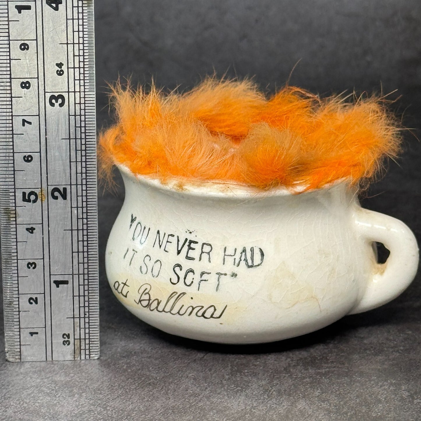 1950s Vintage Novelty Souvenir - BALLINA Northern NSW - YOU NEVER HAD IT SO SOFT