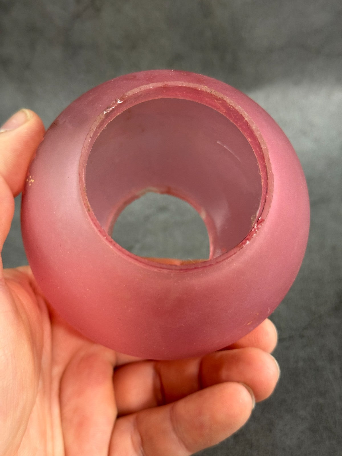 1930s Depression Glass Green Mini Oil Kerosene Lamp, EAPG, beaded Heart panels