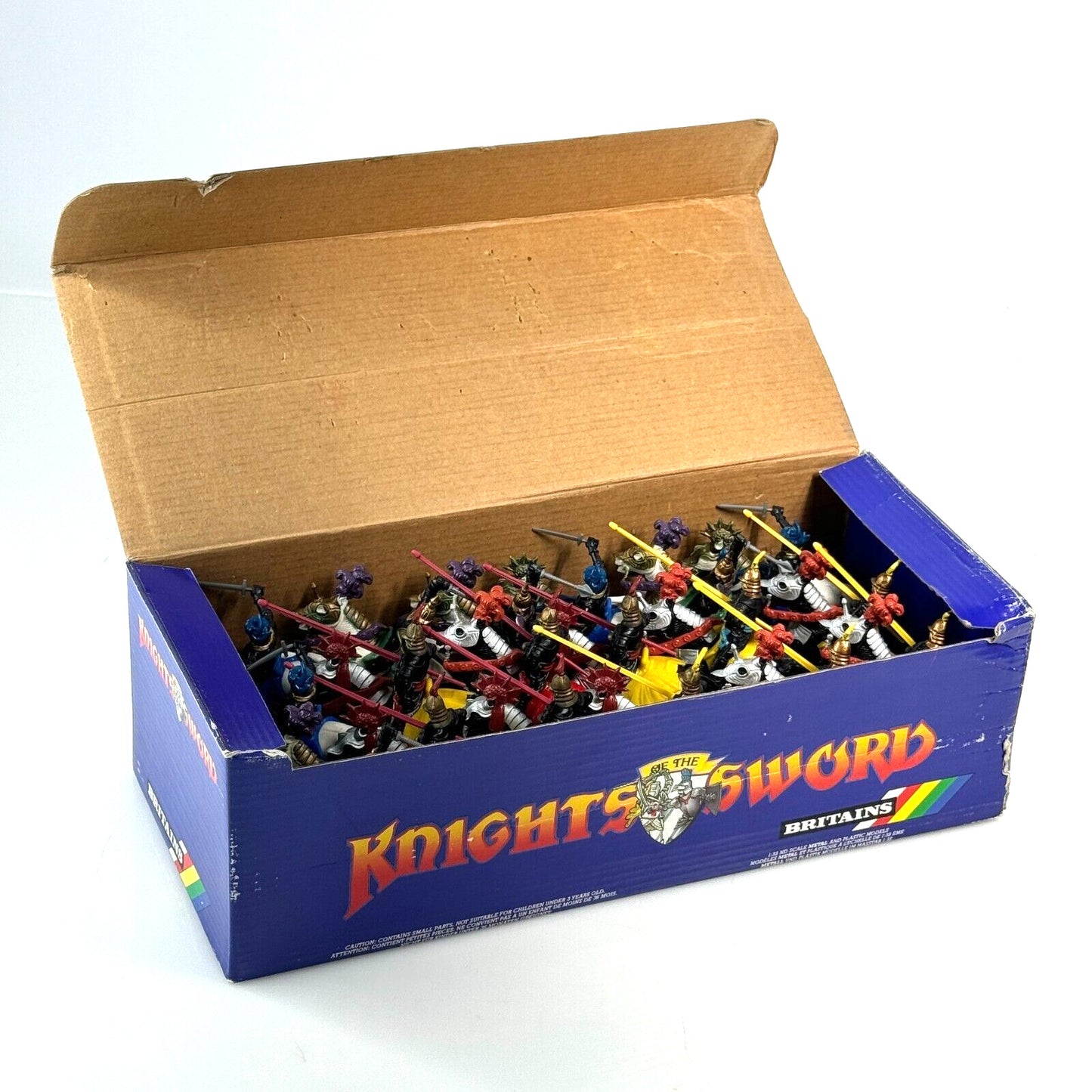 18 Britains Deetail Storm Knights - 1st vers mint pack box 7773