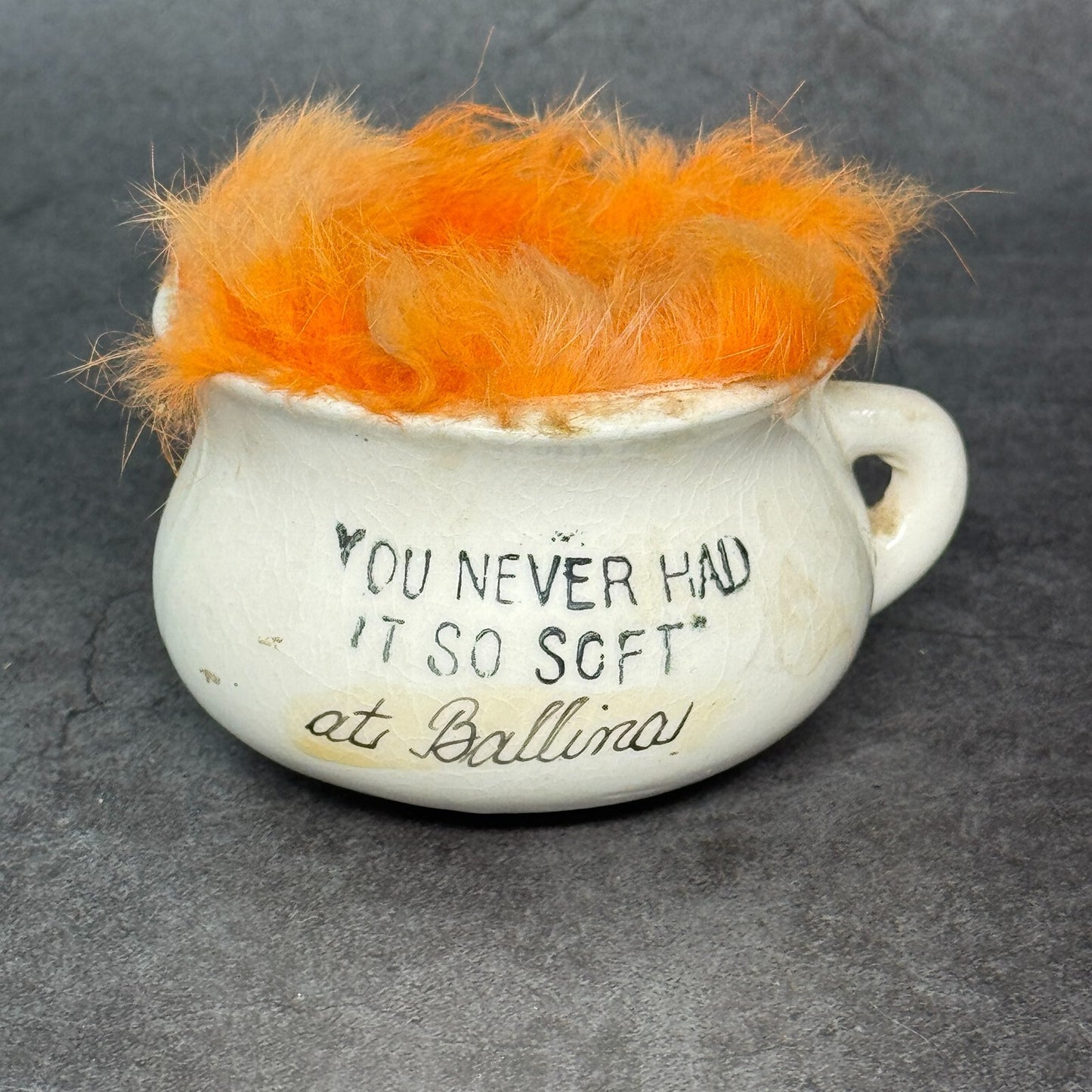 1950s Vintage Novelty Souvenir - BALLINA Northern NSW - YOU NEVER HAD IT SO SOFT