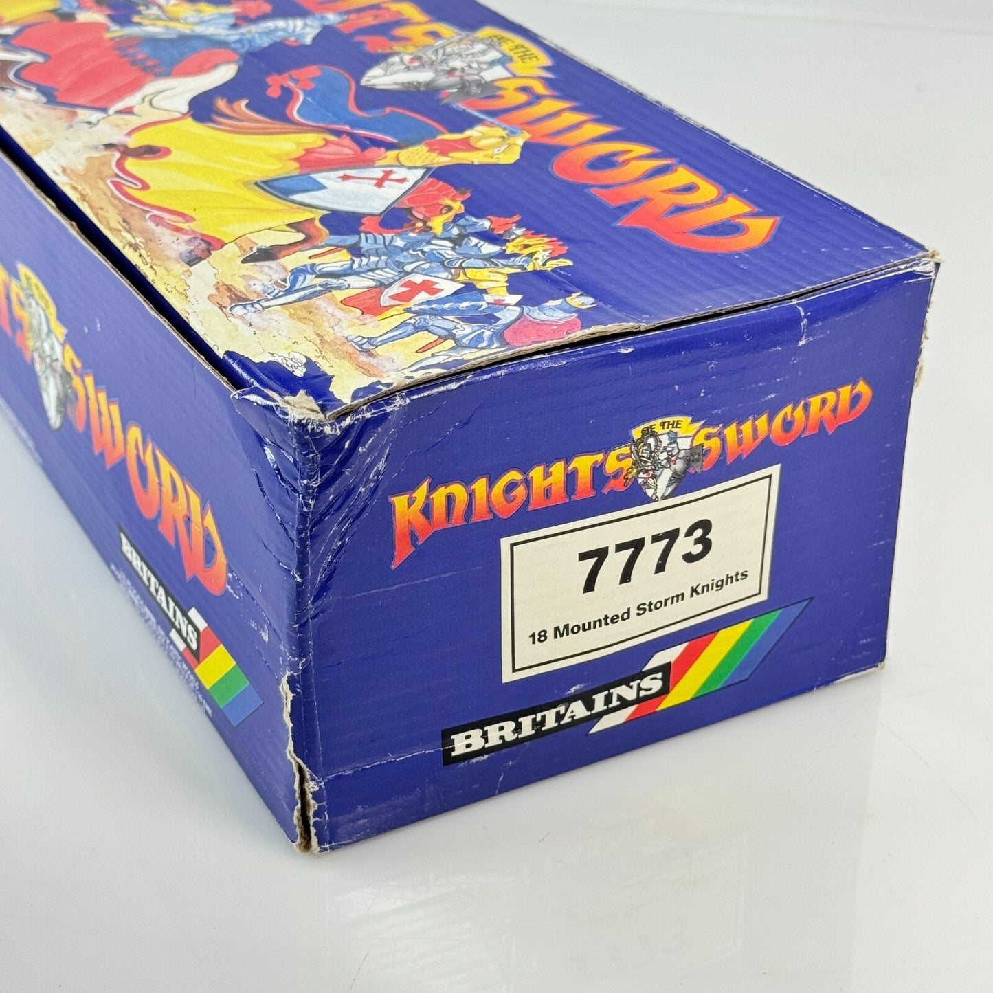 18 Britains Deetail Storm Knights - 1st vers mint pack box 7773
