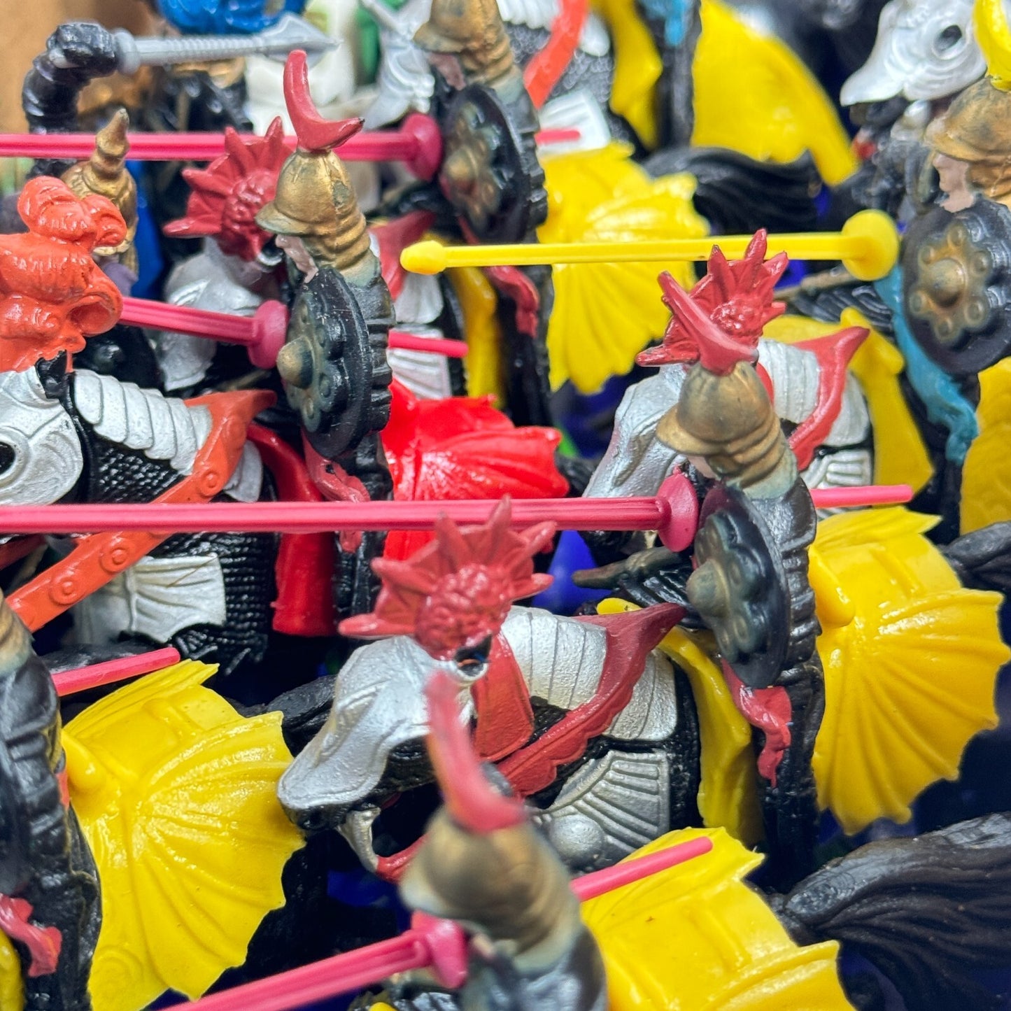 18 Britains Deetail Storm Knights - 1st vers mint pack box 7773