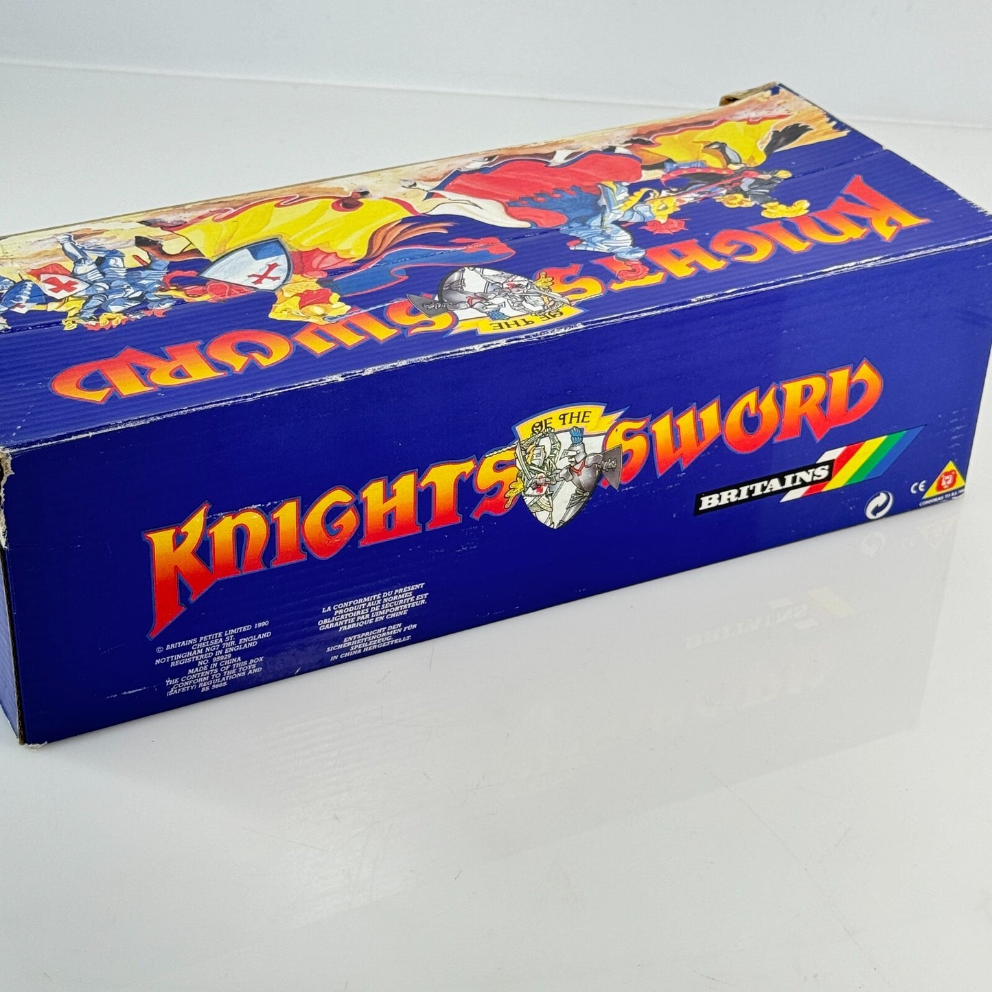 18 Britains Deetail Storm Knights - 1st vers mint pack box 7773